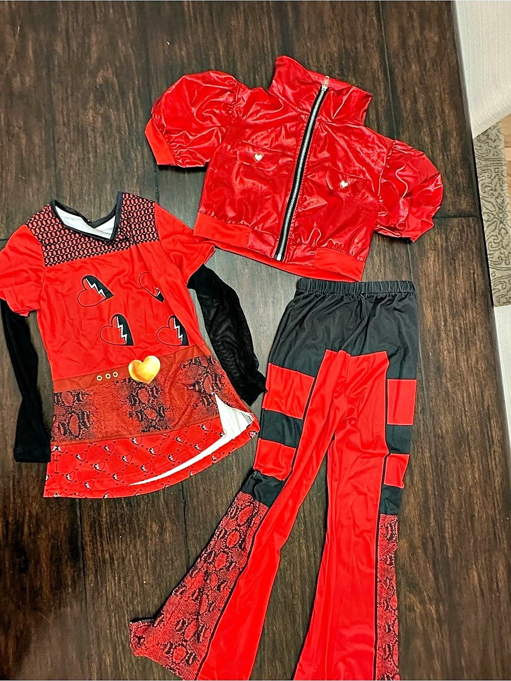 Disney Red Costume for Kids – Descendants: The Rise of Red, Girls 130